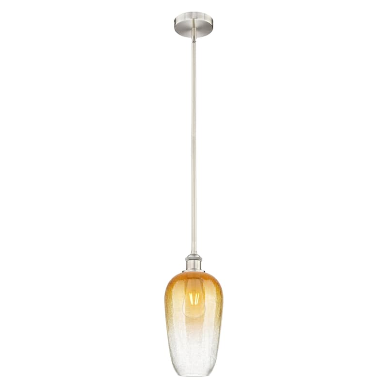 Innovations Lighting Endless Possibilities Edison - Brookhaven Flute - 1 Light 7" Stem Hung Mini Pendant