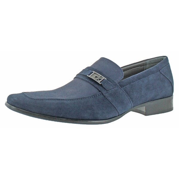 calvin klein men's slip on shoes