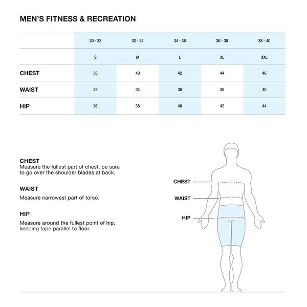 speedo sizing mens