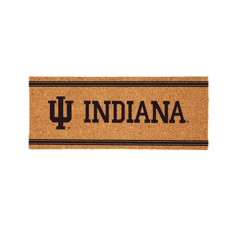Indiana University Monochrome Indoor/Outdoor Coir Door Mat