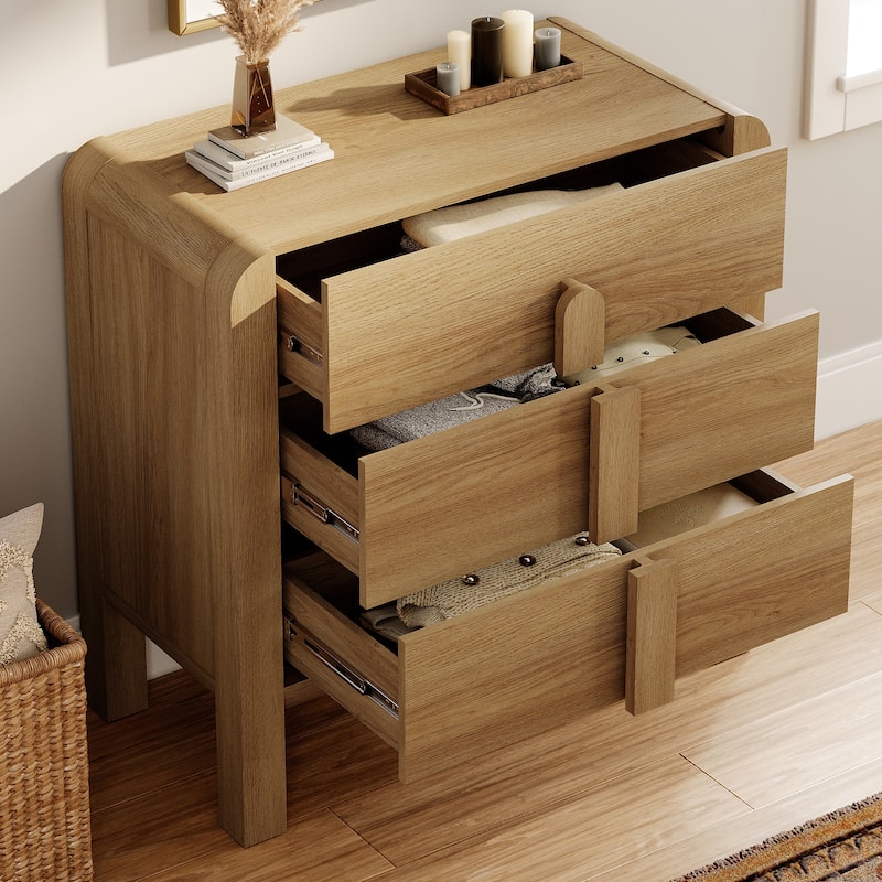 WAMPAT 5 Pcs Bedroom Set,9 Drawer Dresser And Nightstand Sets For Bedroom, Night Stand Set Of 2, 9 Drawer Dresser