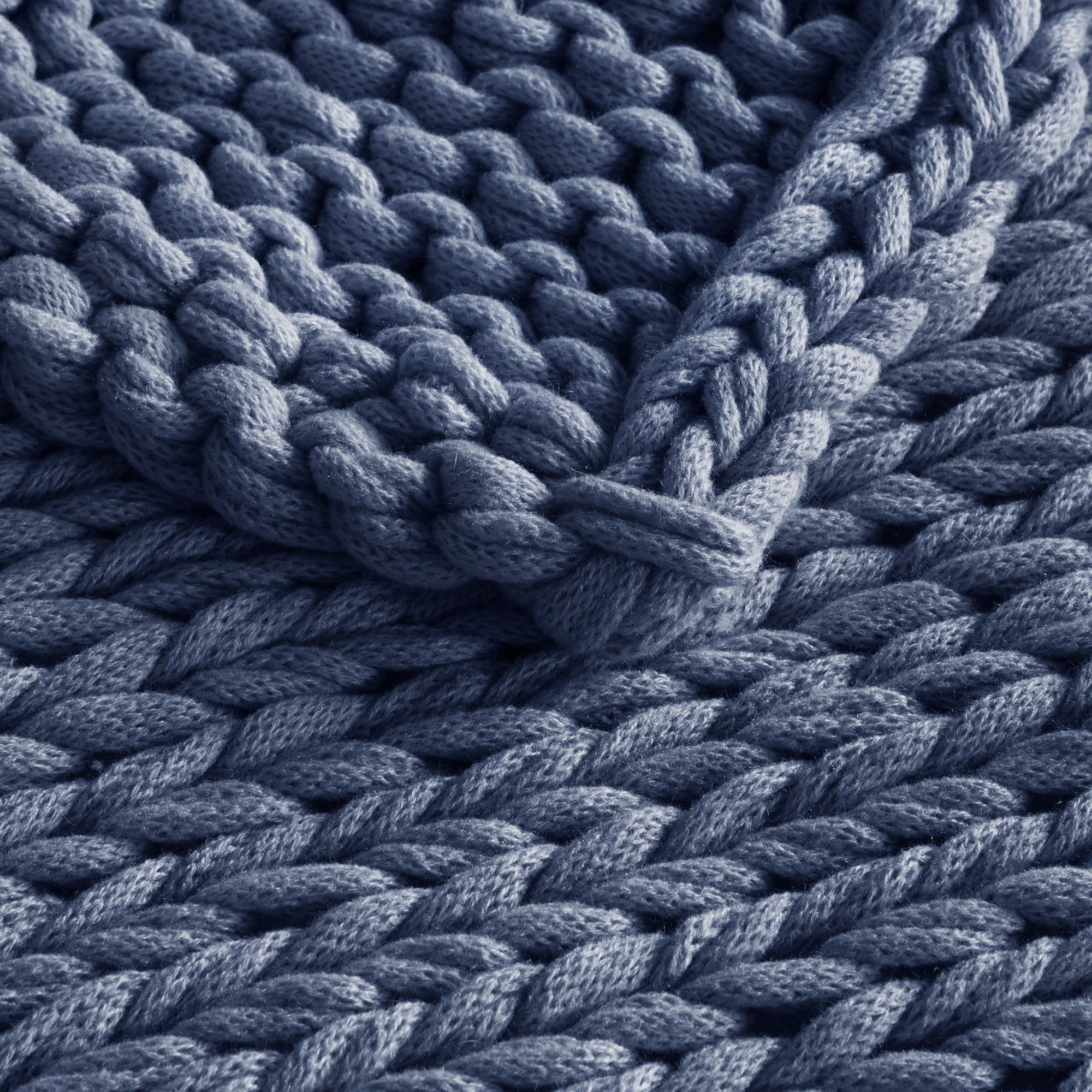 Chunky double hotsell knit throw