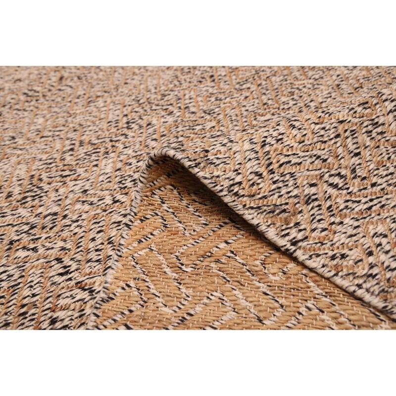 ECARPETGALLERY Flat-Weave Palas Denizli Tan Kilim - 5'3 x 7'5