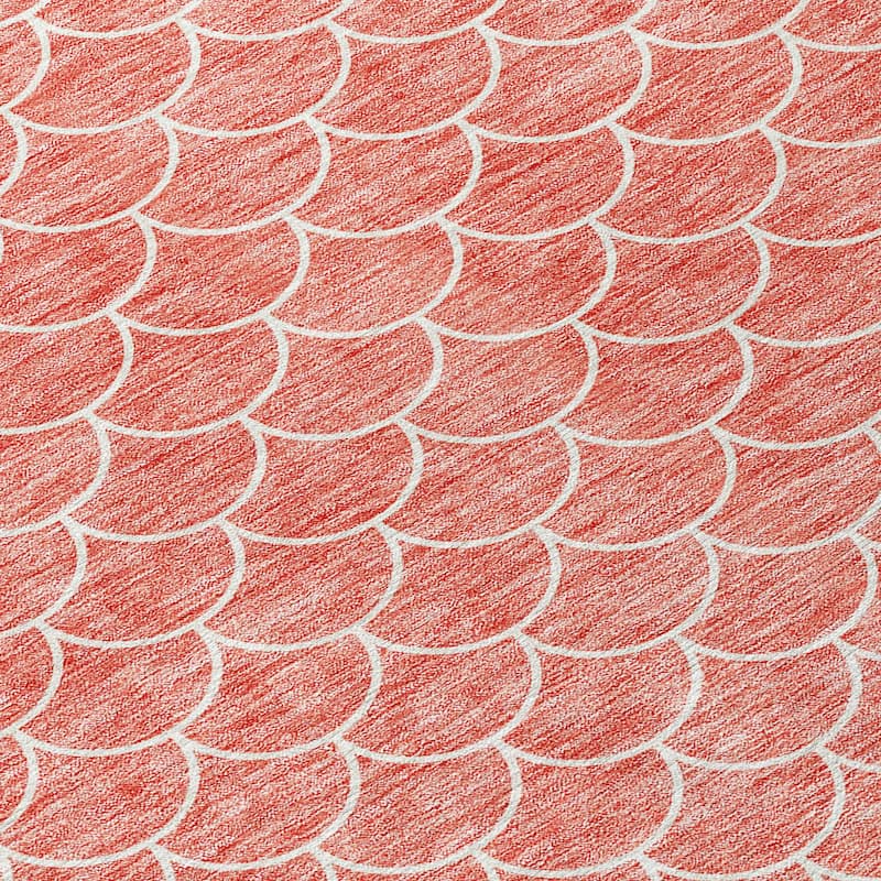 Machine Washable Indoor/ Outdoor Chantille Modern Geo Rug