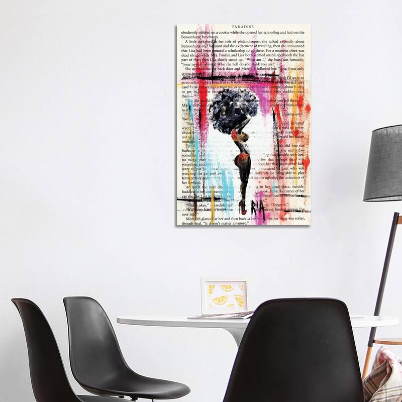 iCanvas 'I Know What You Like...But She Is Not Me' by Artist Ria Canvas Print - 40x26x1.5