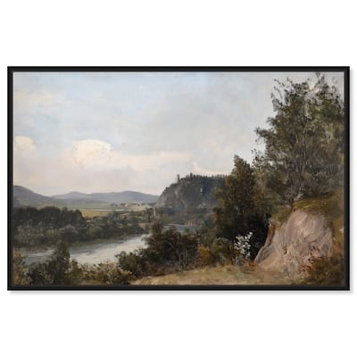 Hilltop Tower View I Canvas by Art Remedy