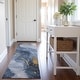 preview thumbnail 53 of 66, Premium Washable Super Soft Abstract Contemporary Mayfield Rug Blue - 2'3" x 7'6"