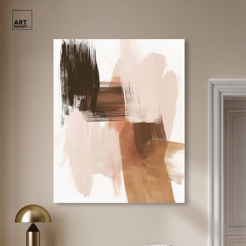 Mahogany Whispers Canvas by Art Remedy, Gallery Wrapped