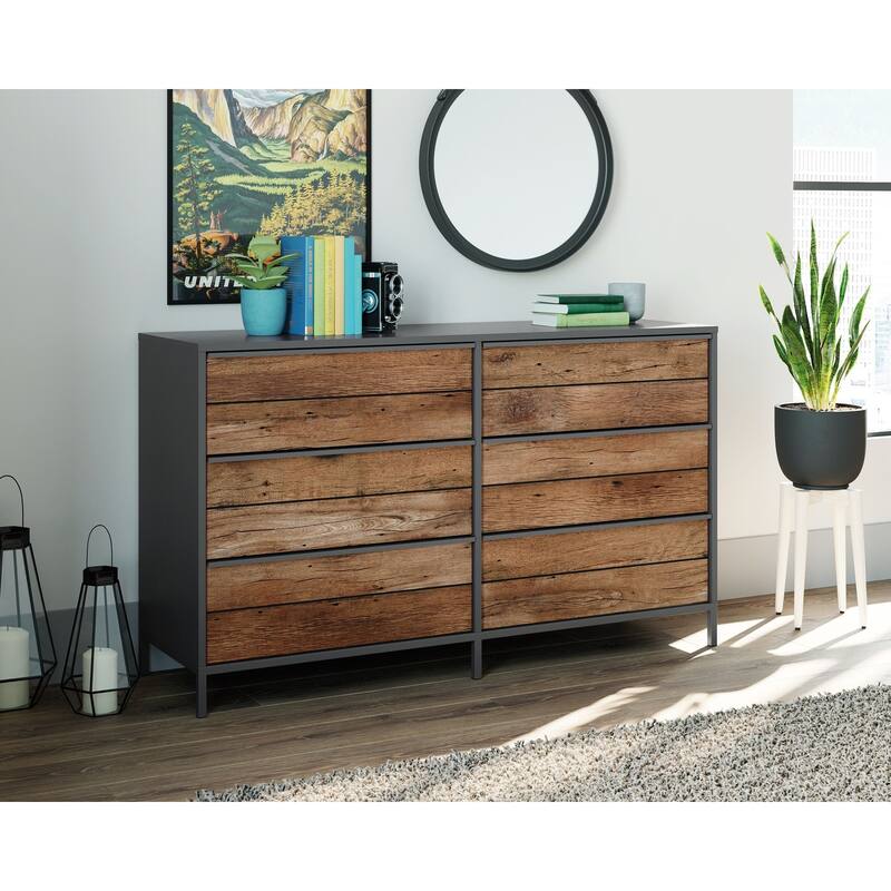 Boulevard Cafe 6 Drawer Dresser