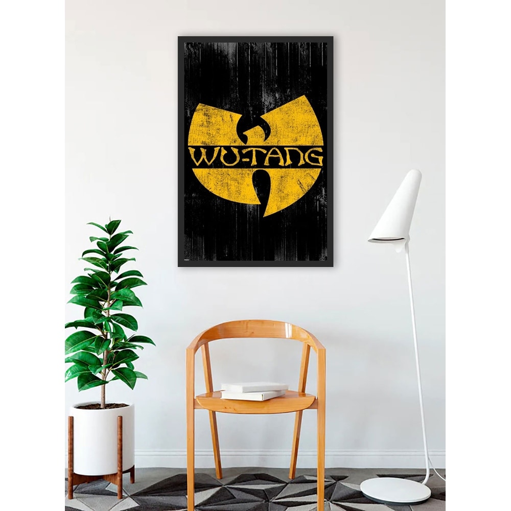 Wu-Tang Clan - W Framed Art Poster - 24 x 36 Inch - Bed Bath