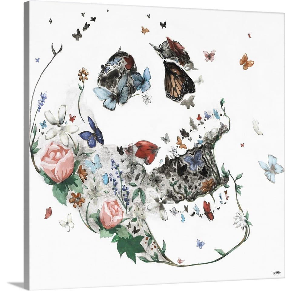 "Spring And Bone" Canvas Wall Art