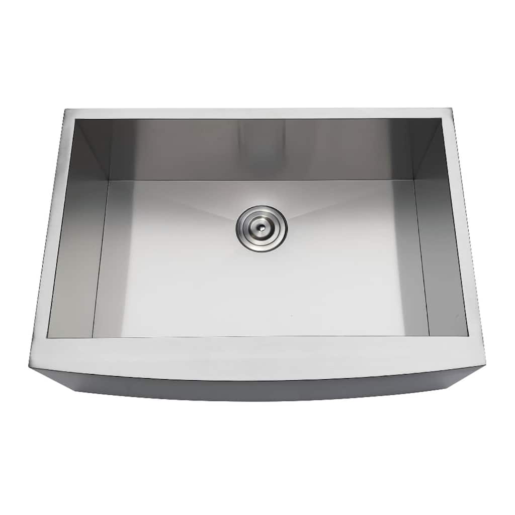 Kingston Brass Uptowne 30" Farmhouse Single Basin Stainless Steel - Brushed