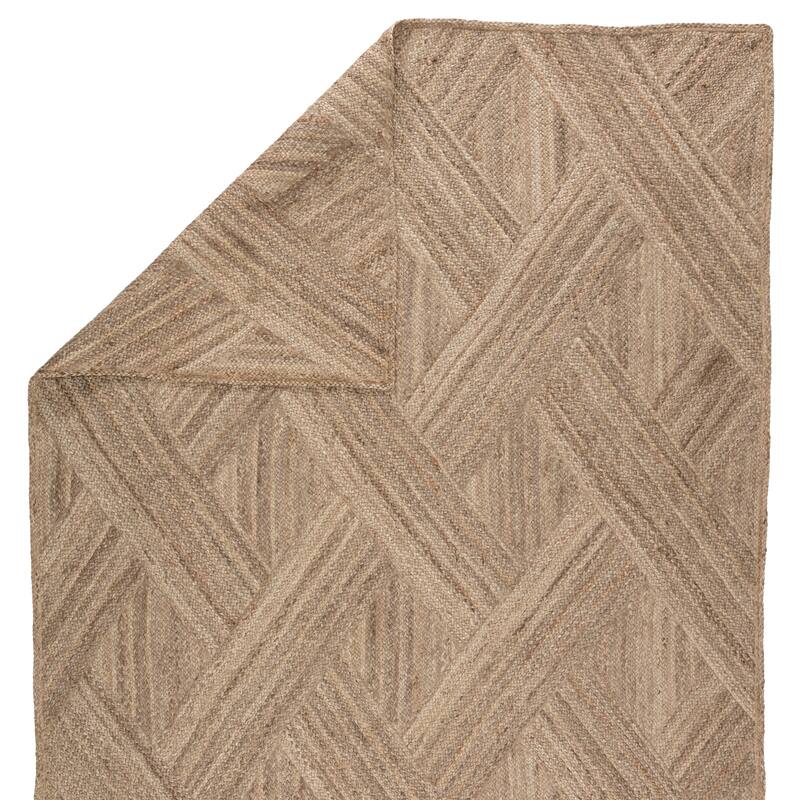 Vero Natural Trellis Area Rug