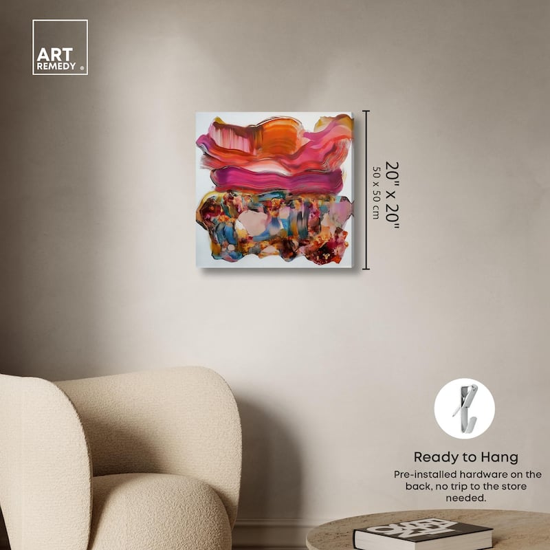 Flow State II Canvas by Art Remedy, Gallery Wrapped