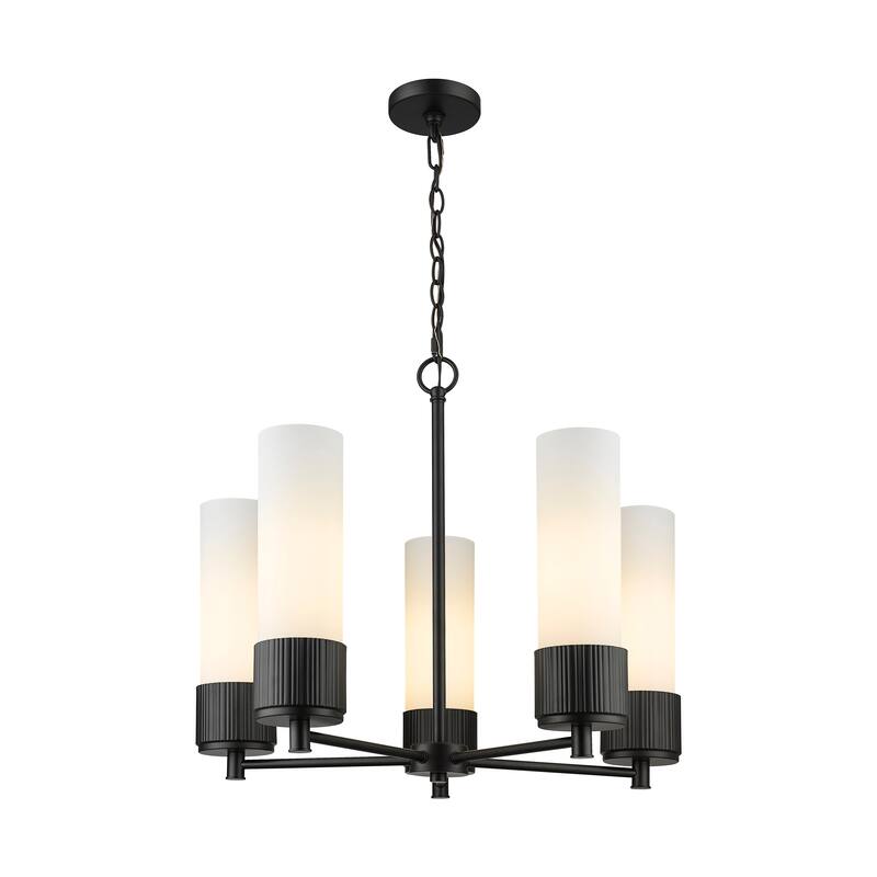 Innovations Lighting Bolivar - 5 Light 12" Chain Hung Chandelier.