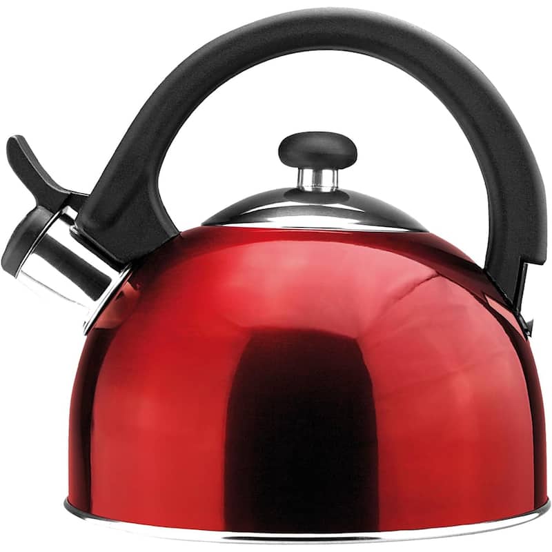 Magefesa Sabal Red Stainless Steel 2.1-quart Tea Kettle