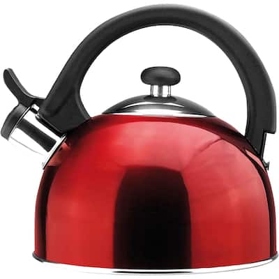 Magefesa Sabal Red Stainless Steel 2.1-quart Tea Kettle
