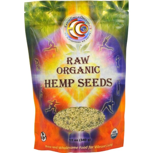 Earth Circle Organics Hemp Seeds - Organic - 12 oz