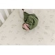 preview thumbnail 14 of 13, Crane Baby Organic Cotton Fitted Crib Sheet Bunny