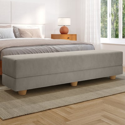Jaxx Camden Convertible Bed Bench / Fold-Out Twin Guest Bed