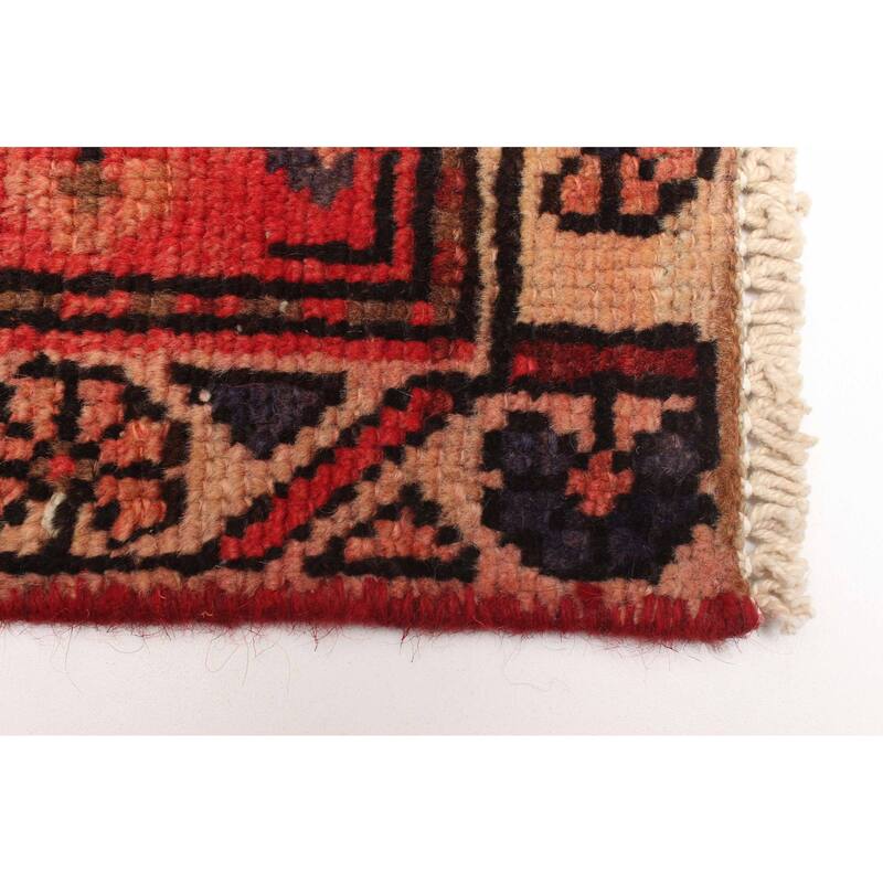 ECARPETGALLERY Hand-knotted Antalya Vintage Red Wool Rug - 3'11 x 6'11