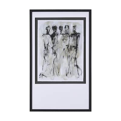 Gathering I Framed Art Print