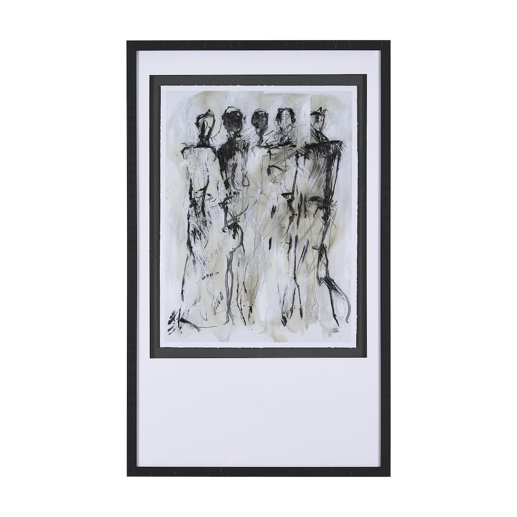 Gathering I Framed Art Print
