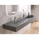 preview thumbnail 153 of 170, Pyramid Solid Surface Wall-Mounted Bathroom Sink
