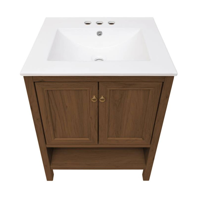 Swiss Madison SM-BV0601-3C Chateau 24" Free Standing Single Basin