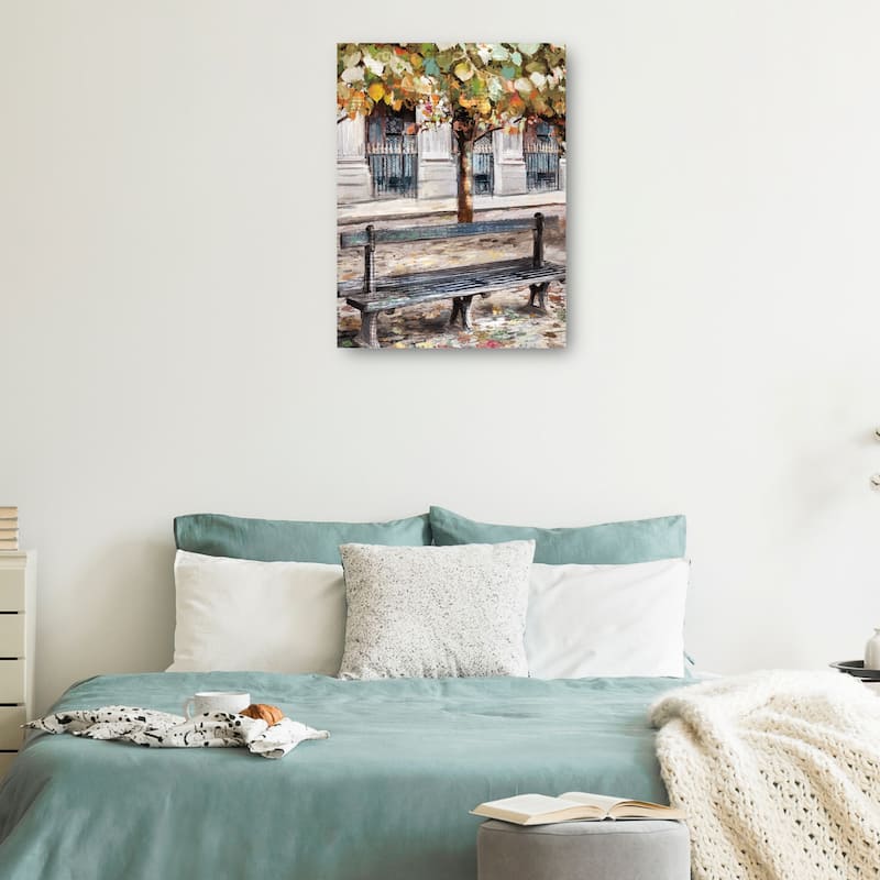 Parisian Pause By Studio Arts Canvas Art Print