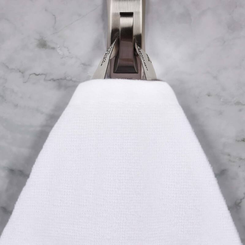 Superior Lodie Cotton Plush Absorbent Jacquard Solid 3 Piece Towel Set