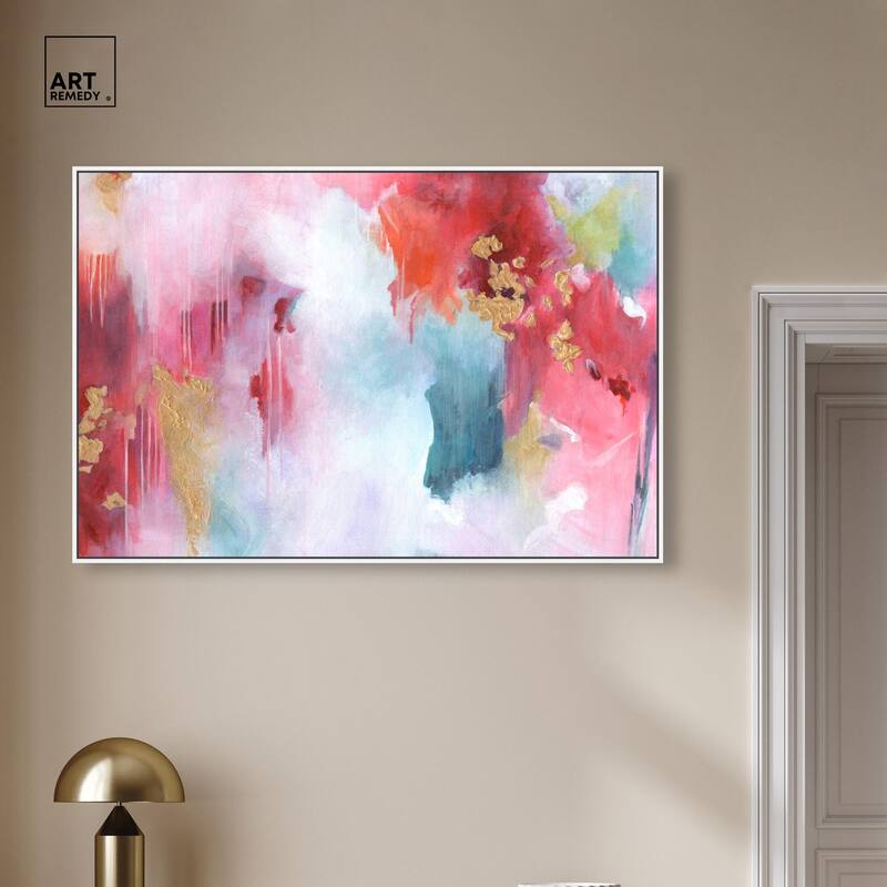 Rolling in Love Canvas by Art Remedy