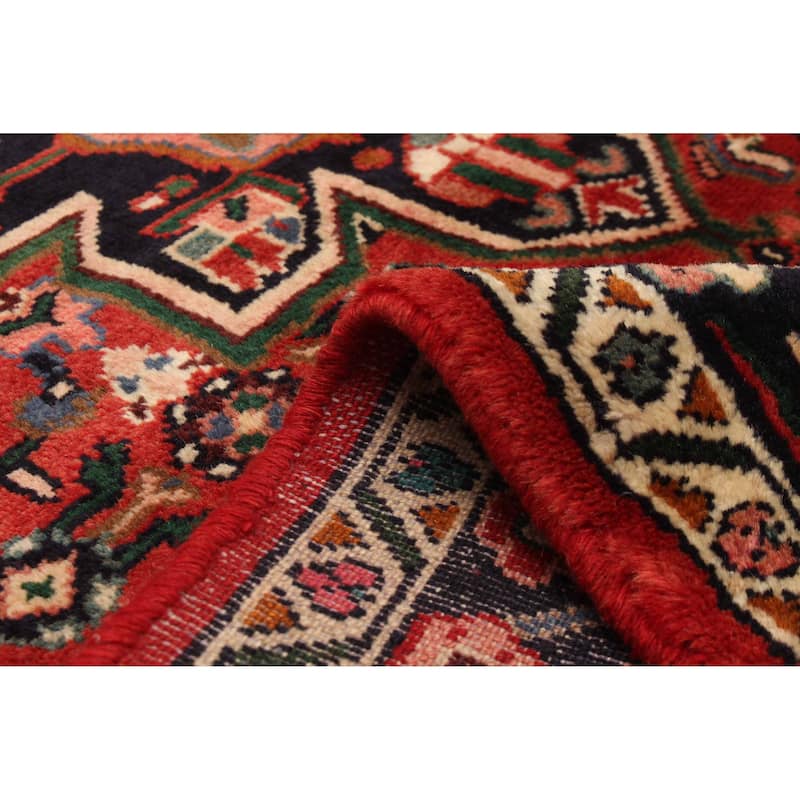 ECARPETGALLERY Hand-knotted Andelz Red Wool Rug - 4'0 x 7'9