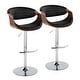 preview thumbnail 9 of 70, Carson Carrington Kanteborg Adjustable Bar Stool with Rounded T Footrest (Set of 2)