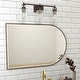preview thumbnail 4 of 5, 3-Light Bathroom Vanity Light with Cylinder Clear Glass Shades