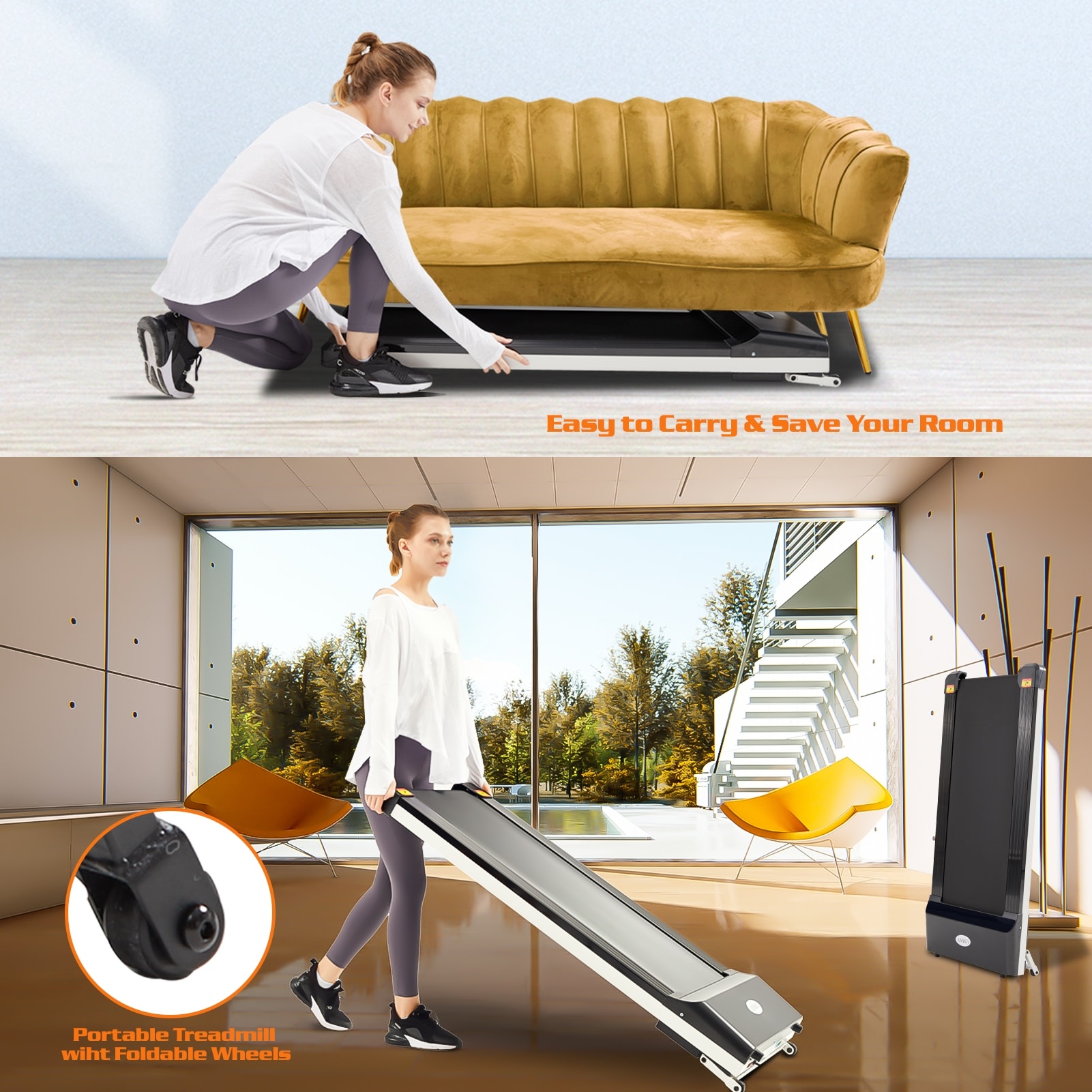 Home best sale walking pad