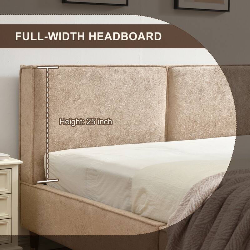 Contemporary Soft Close Platform Bed