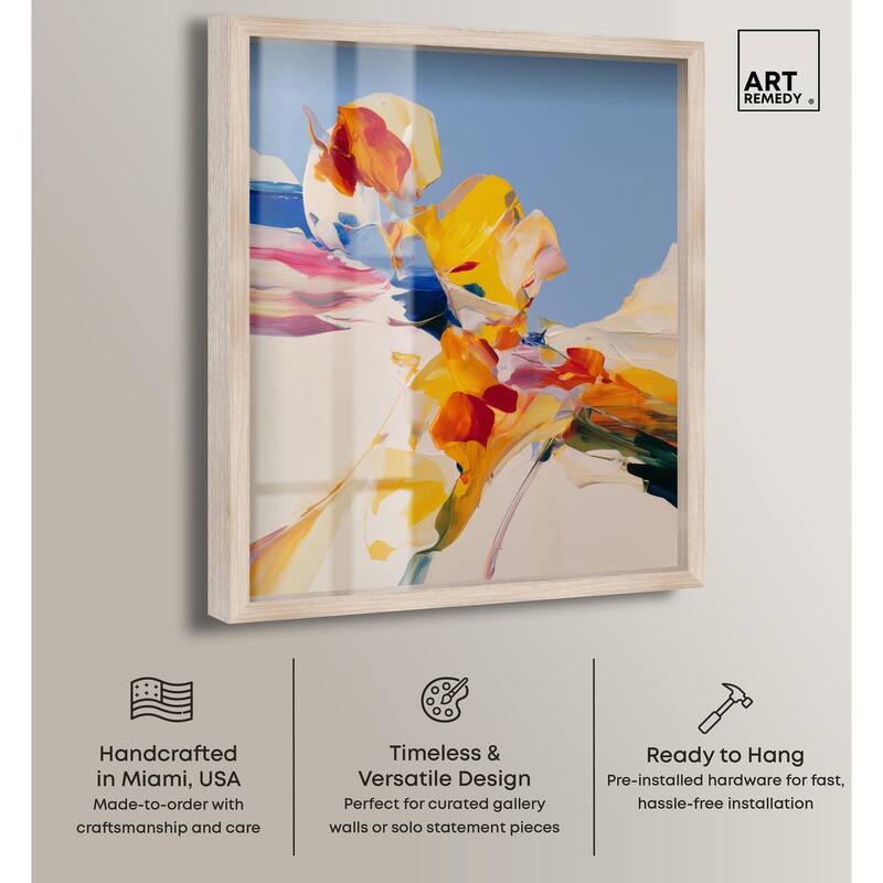 Flippant Bloom II Shadowbox by Art Remedy