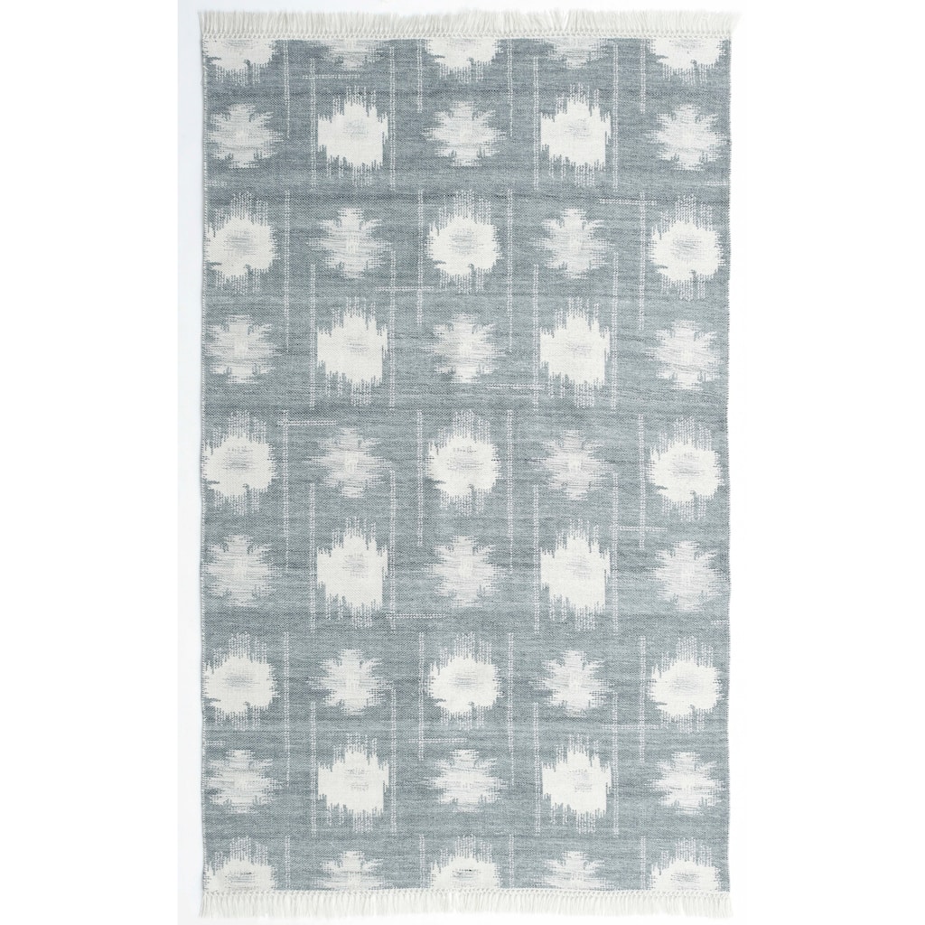 Terra by Obeetee Layla Alpas Blue Rug