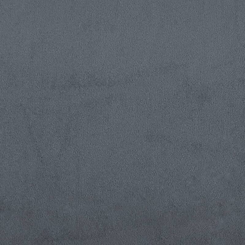 vidaXL Daybed with Trundle without Mattress Dark Gray 39.4"x74.8"