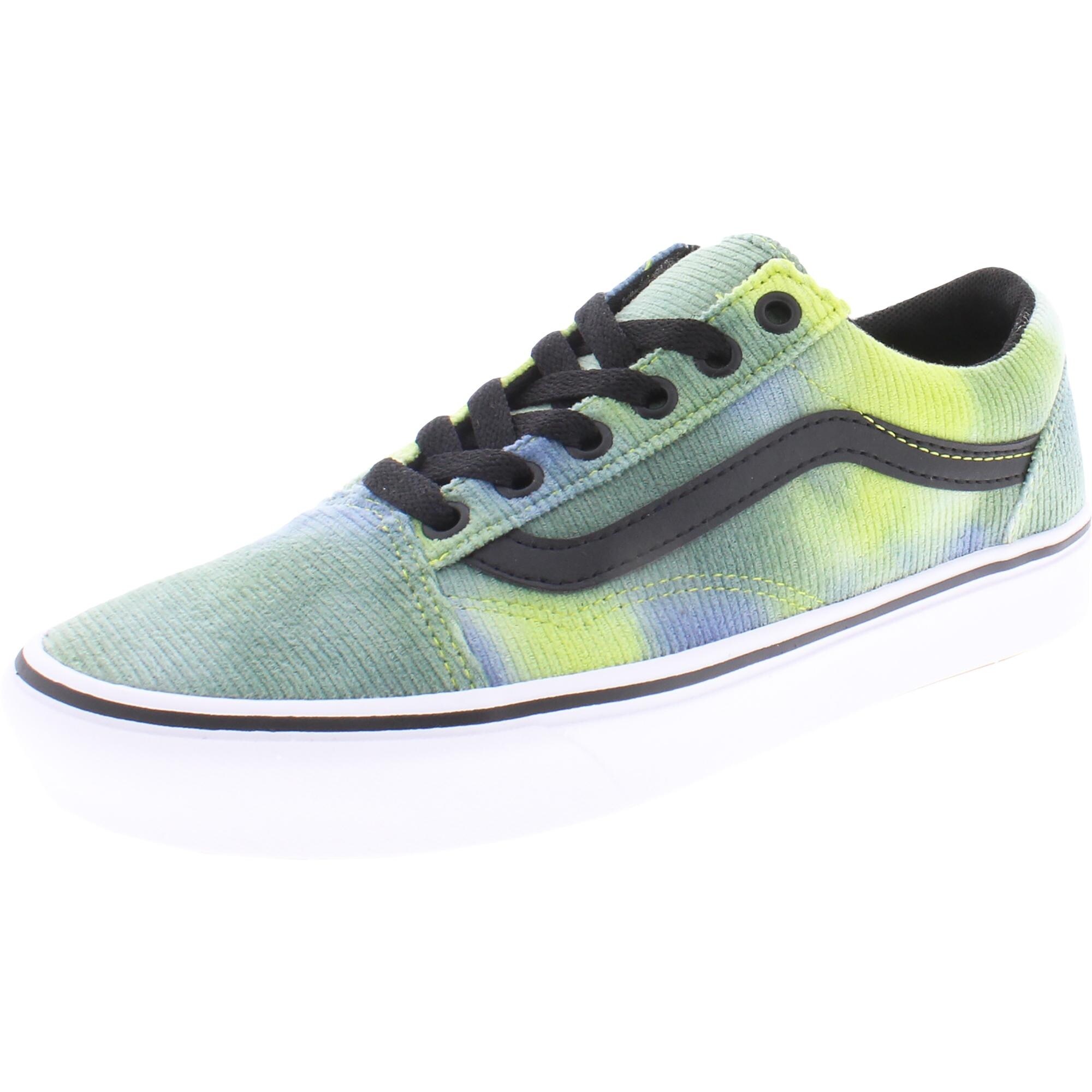 vans comfycush old skool green