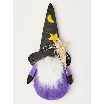 14" Halloween Tabletop Witch Gnome, Set of 4