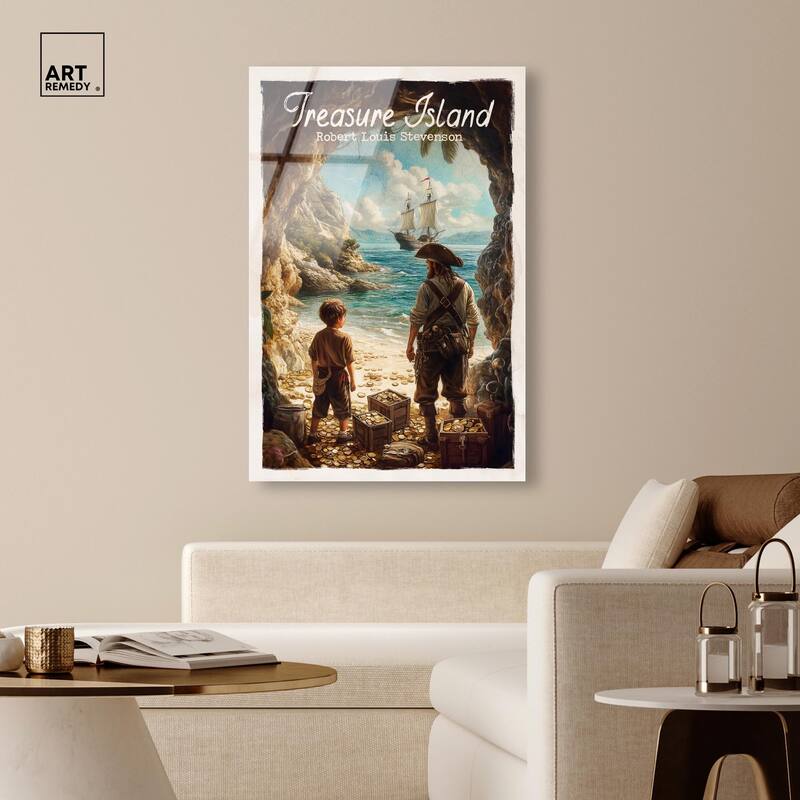 Treasure Island Classic Acrylic by Art Remedy, Ready to Hang