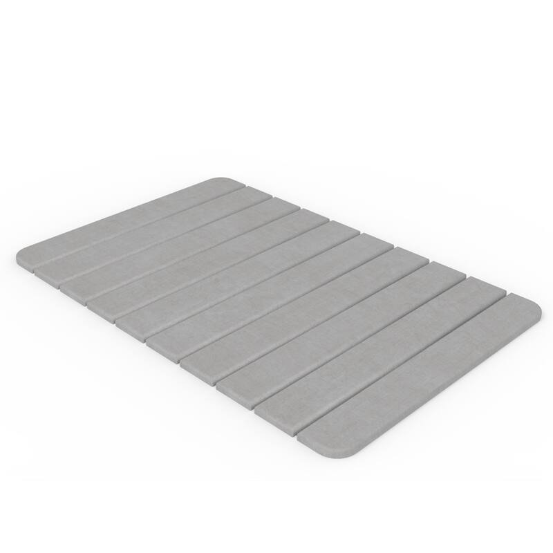 Diatomite Quick Dry Stone Medium 24" x 15" Bath Mat