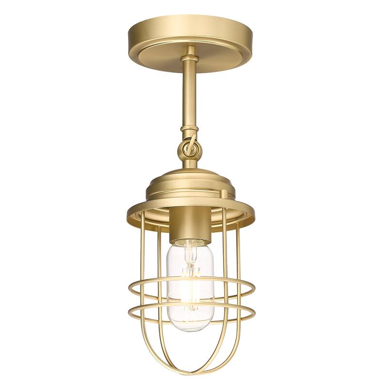 Golden Lighting Seaport 11" Tall Bathroom Sconce