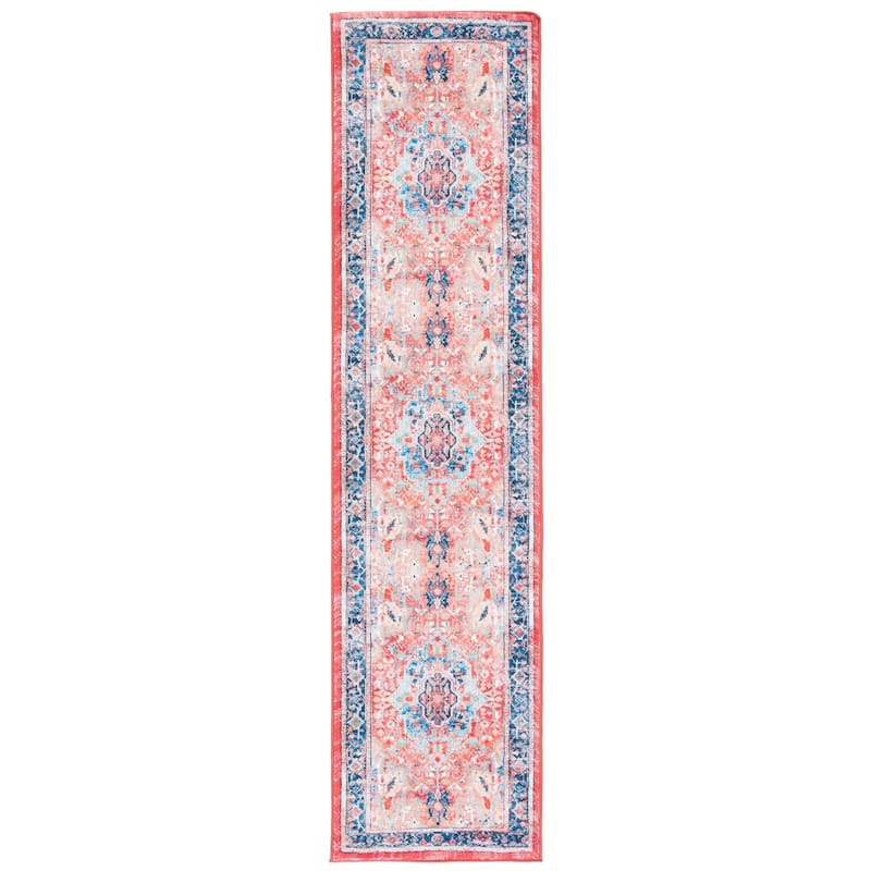 SAFAVIEH Riviera Machine Washable Slip Resistant Verona Oriental Rug