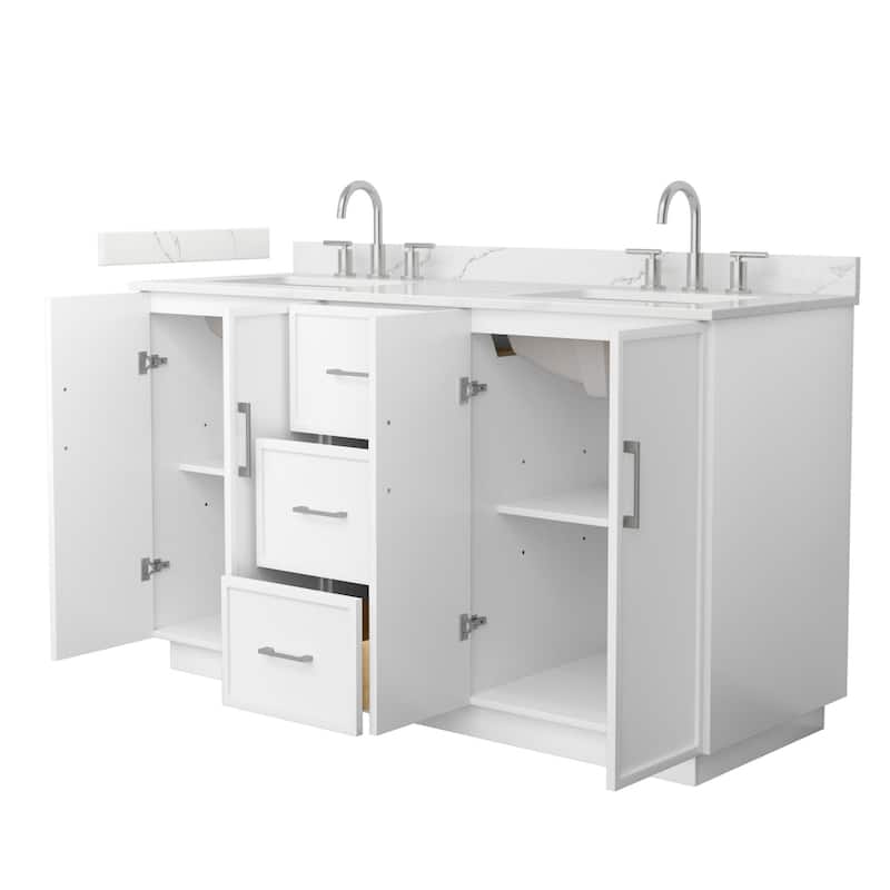 Wyndham Collection WCH7474-60D-QTZ-US3MXX Elan TK 60" Free Standing