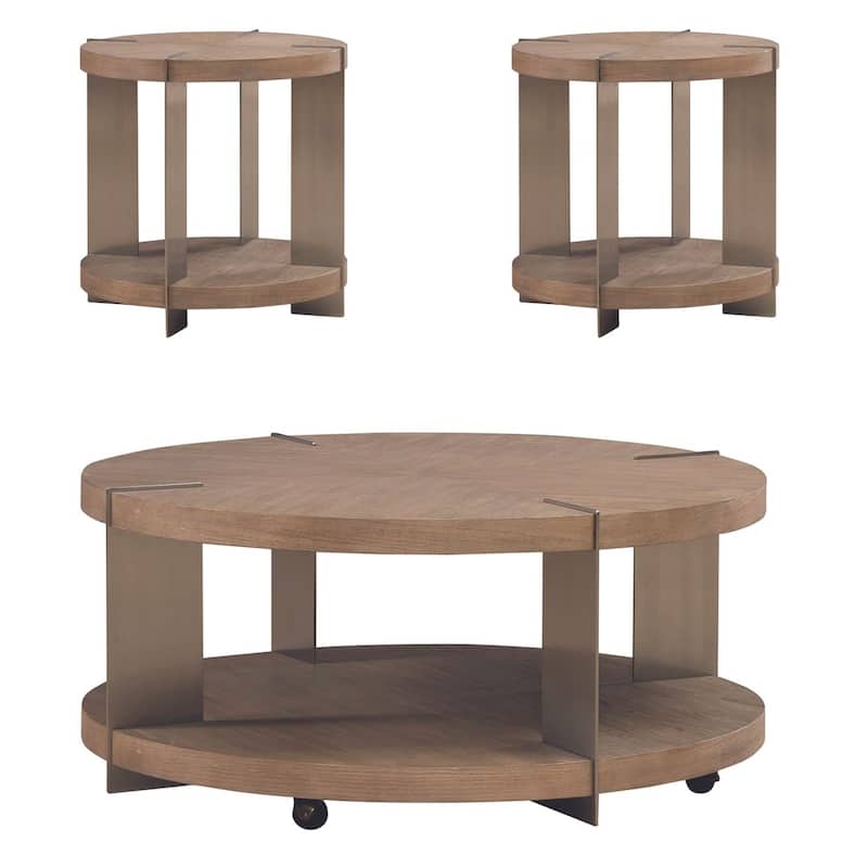 Liberty Furniture Harlow Round Cocktail Table, End Tables - Various Options