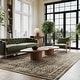 preview thumbnail 1 of 5, Padma Lakshmi Vale Global Trellis Washable Rug 2' x 3' - Khaki