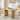 63" Fluted Oval Dining Table for 4-6, Modern Wood Kitchen Table